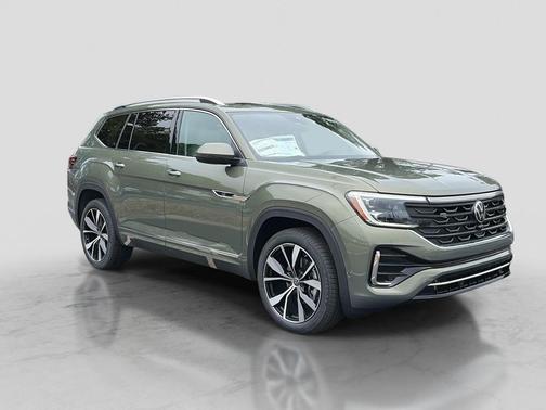 Avocado Green Pearl 2026 Volkswagen Atlas 2.0T SEL Premium R-Line 4MOTION