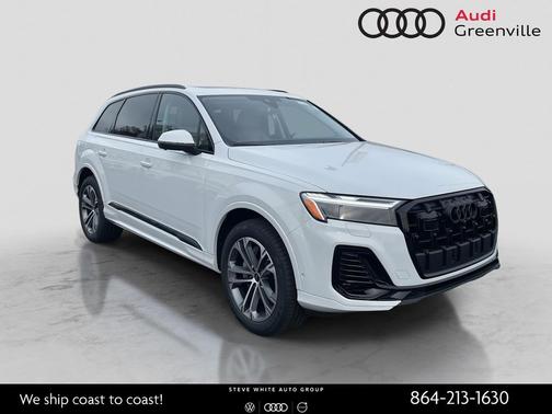 White 2026 Audi Q7 45 Premium