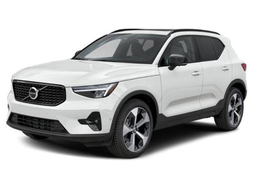 Crystal White 2026 Volvo XC40 Plus, B5 AWD Gas (mild hybrid), Dark