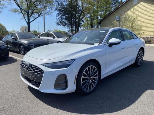 White 2026 Audi A6 Premium Plus quattro S tronic