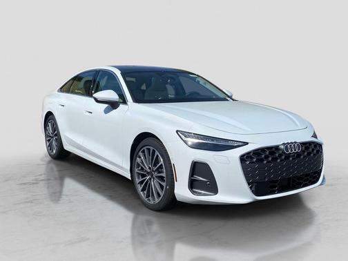 White 2026 Audi A6 Premium Plus quattro S tronic