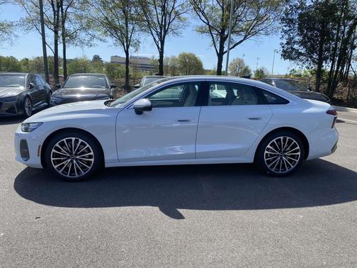 White 2026 Audi A6 Premium Plus quattro S tronic