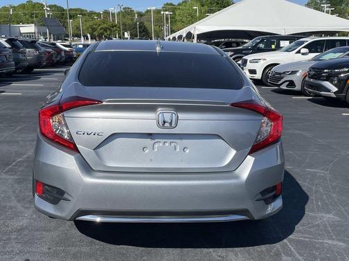 Lunar Silver Metallic 2019 Honda Civic EX