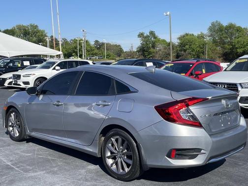 Lunar Silver Metallic 2019 Honda Civic EX