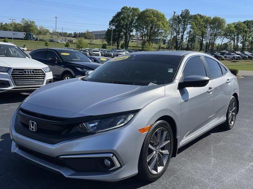 Lunar Silver Metallic 2019 Honda Civic EX