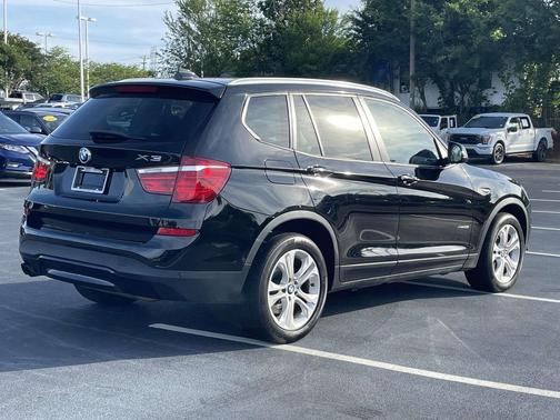 Black 2017 BMW X3 xDrive35i