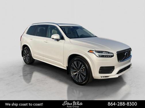 Crystal White Metallic 2022 Volvo XC90 T5 Momentum