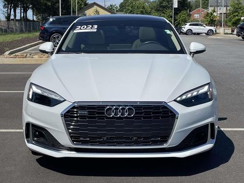 Glacier White Metallic 2023 Audi A5 Sportback Premium
