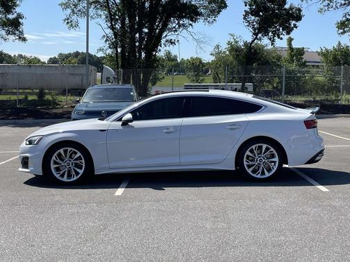 Glacier White Metallic 2023 Audi A5 Sportback Premium