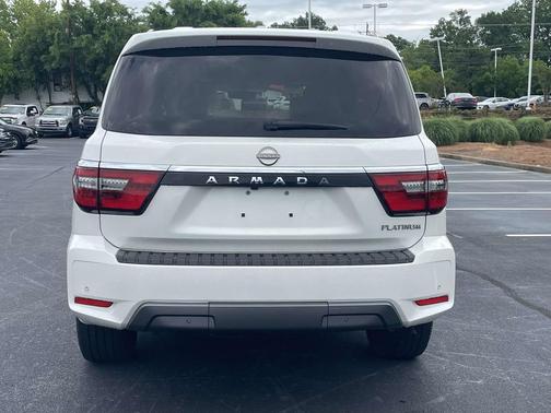 Aspen White Tricoat 2021 Nissan Armada Platinum 4WD