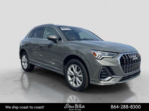 Chronos Gray Metallic 2025 Audi Q3 Premium 45 TFSI S line quattro Tiptronic