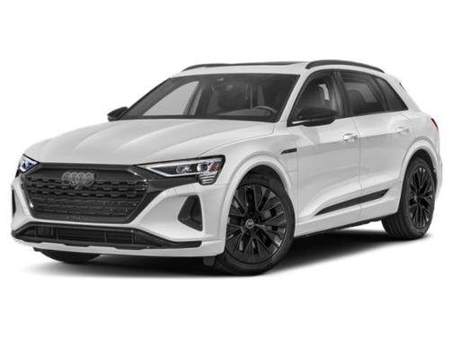 Glacier White Metallic 2024 Audi Q8 e-tron Prestige