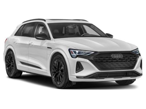 Glacier White Metallic 2024 Audi Q8 e-tron Prestige