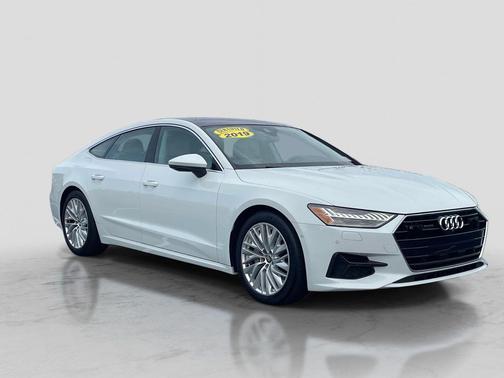 White 2019 Audi A7 3.0T Premium Plus