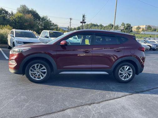 Gemstone Red 2018 Hyundai TUCSON SEL