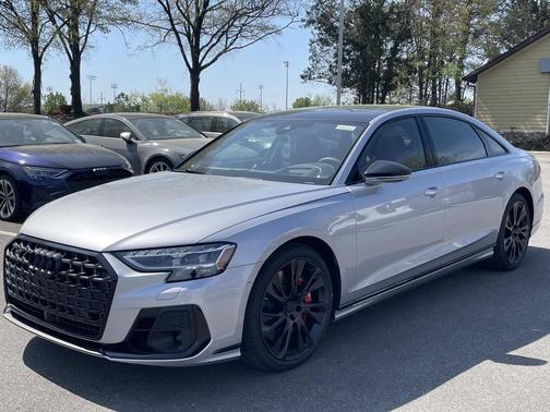 florett silver metallic 2026 Audi S8 TFSI quattro tiptronic