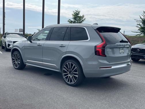 Vapour Grey Metallic 2026 Volvo XC90 Plus, B6 AWD Gas (mild hybrid), Gasoline, Bright, 7 Seats