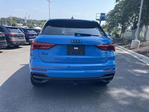Turbo Blue 2023 Audi Q3 45 S line Premium Plus