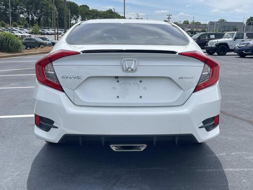 Platinum White Pearl 2019 Honda Civic Sport