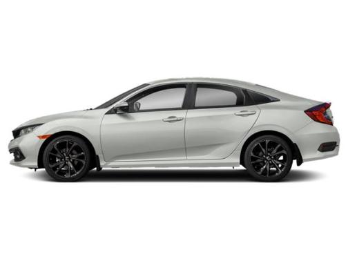 Platinum White Pearl 2019 Honda Civic Sport
