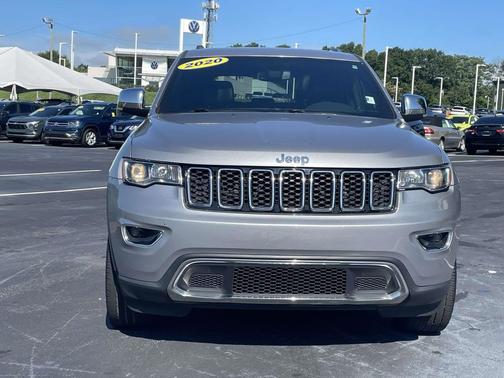 Billet Silver Metallic Clearcoat 2020 Jeep Grand Cherokee Limited
