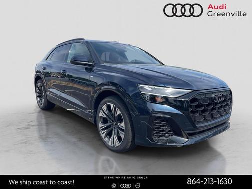 Waitomo Blue Metallic 2026 Audi Q8 55 Prestige
