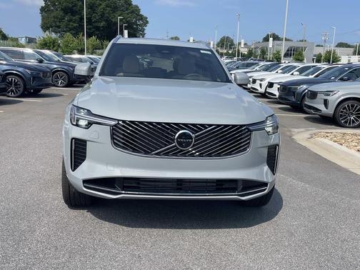 Vapour Grey Metallic 2026 Volvo XC90 Plug-In Hybrid Plus, T8 AWD, Electric/Gasoline, Bright, 7 Seats