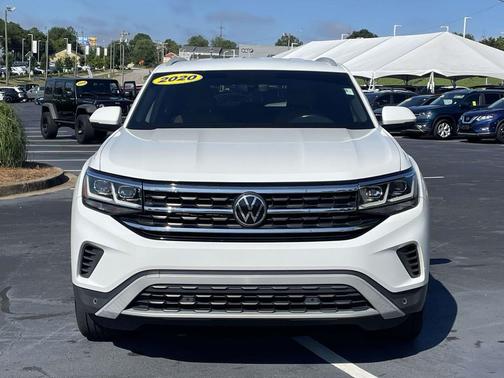 Pure White 2020 Volkswagen Atlas Cross Sport 3.6L V6 SE w/Technology