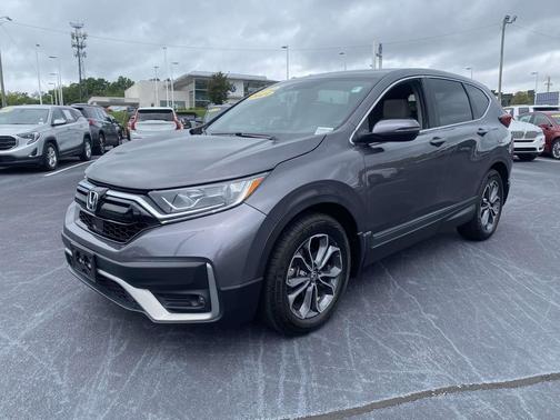 Modern Steel Metallic 2021 Honda CR-V 2WD EX-L