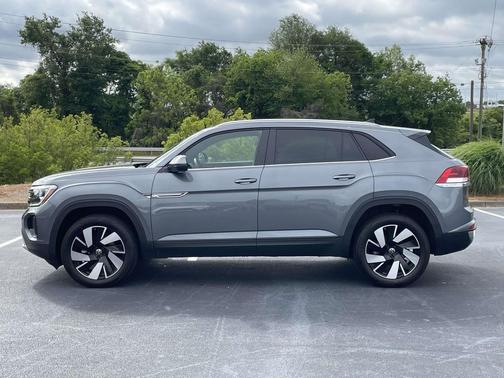Gray 2025 Volkswagen Atlas Cross Sport 2.0T SE w/Technology 4MOTION