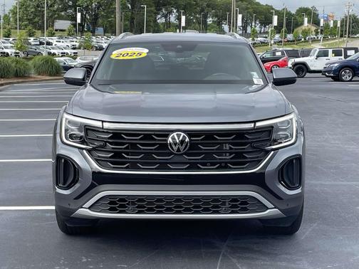 Gray 2025 Volkswagen Atlas Cross Sport 2.0T SE w/Technology 4MOTION