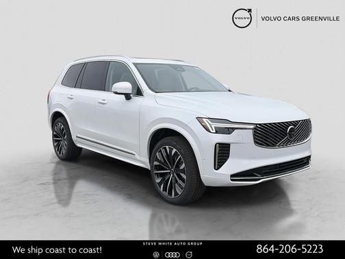 2026 Volvo XC90 Ultra, B6 AWD Gas (mild hybrid), Gasoline, Bright, 7 Seats