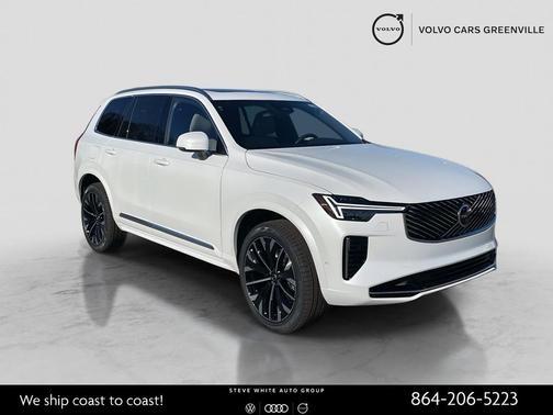 2026 Volvo XC90 Plug-In Hybrid Plus, T8 AWD, Electric/Gasoline, Bright, 6 Seats