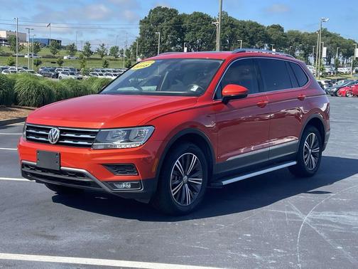 Habanero Orange Metallic 2018 Volkswagen Tiguan 2.0T SEL