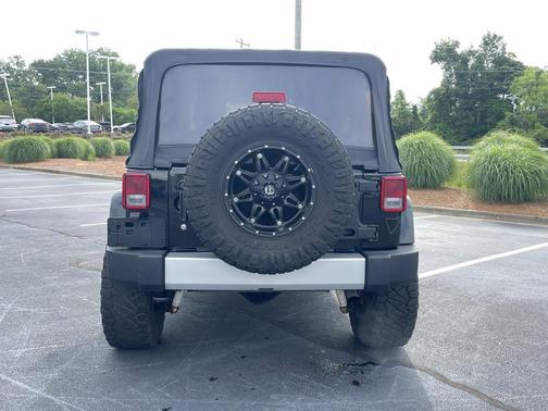 Black Clearcoat 2015 Jeep Wrangler Unlimited Sahara