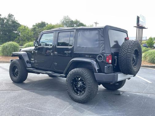 Black Clearcoat 2015 Jeep Wrangler Unlimited Sahara