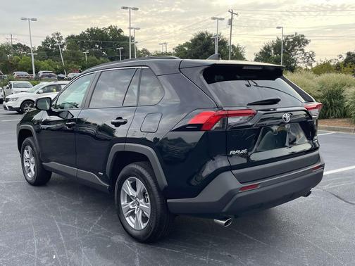Midnight Black Metallic 2025 Toyota RAV4 Hybrid XLE