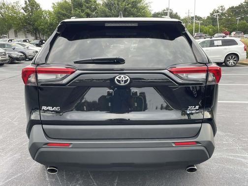 Midnight Black Metallic 2025 Toyota RAV4 Hybrid XLE
