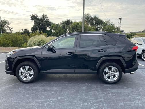 Midnight Black Metallic 2025 Toyota RAV4 Hybrid XLE