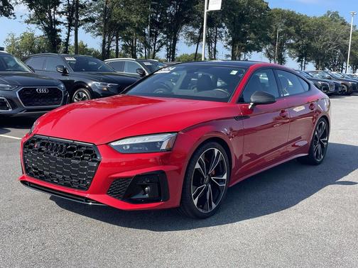 Progressive Red Metallic 2024 Audi S5 Premium Plus TFSI quattro Tiptronic