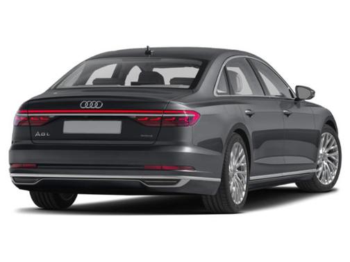 Gray 2019 Audi A8 55