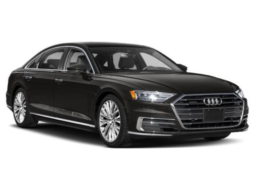 Gray 2019 Audi A8 55