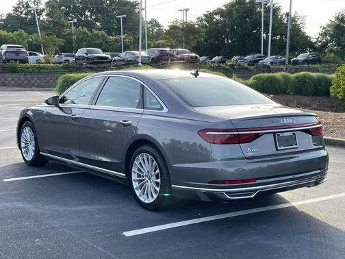 Gray 2019 Audi A8 55