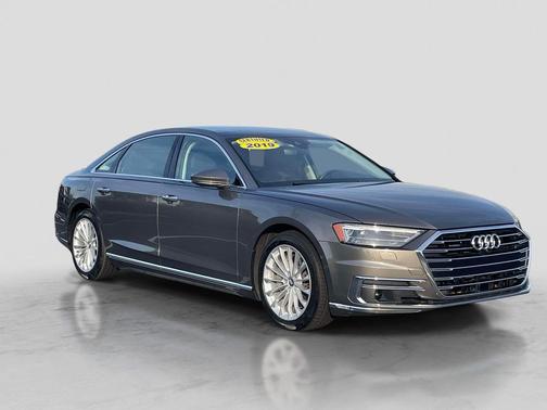 Gray 2019 Audi A8 55