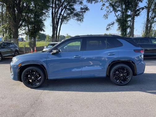 Blue 2026 Volkswagen Tiguan 2.0T SE R-Line Black