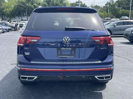 Atlantic Blue Metallic 2024 Volkswagen Tiguan 2.0T SEL R-Line 4MOTION