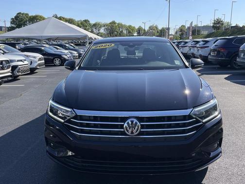 Platinum Gray Metallic 2020 Volkswagen Jetta 1.4T SEL Premium