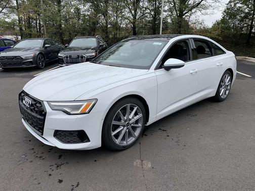 White 2025 Audi A6 45 Premium