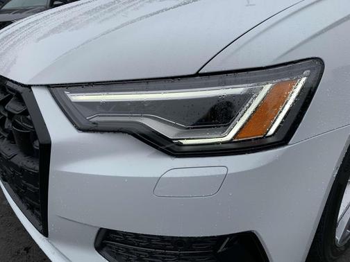 White 2025 Audi A6 45 Premium