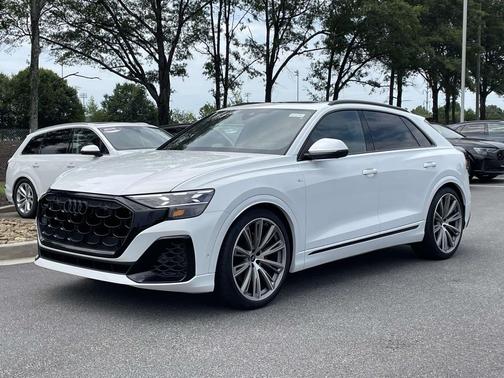 Glacier White 2026 Audi Q8 55 Prestige